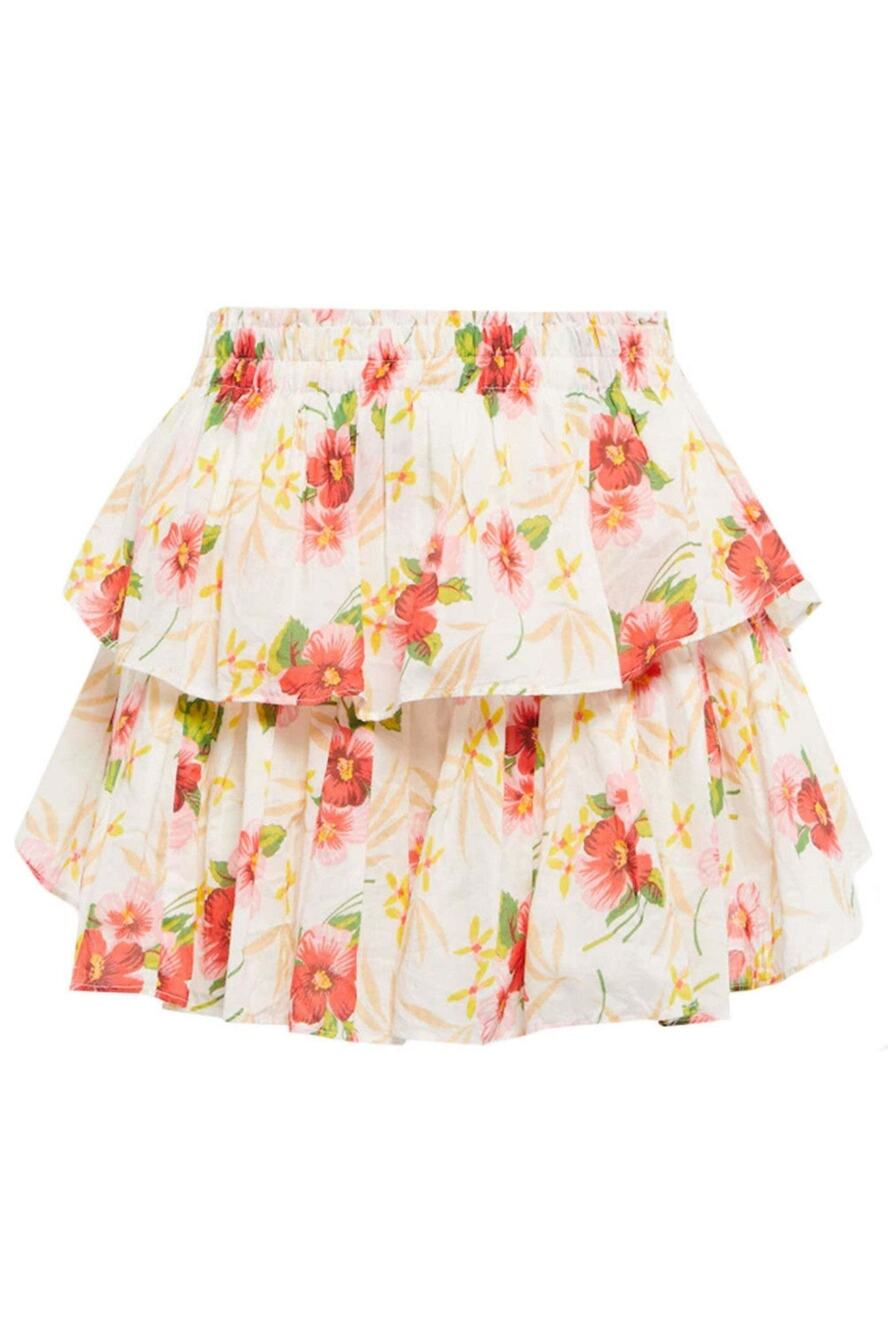 LoveShackFancy Ruffle Mini Skirt - M